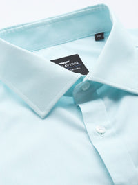 Park Avenue Self-Design Slim Fit Formal Shirt