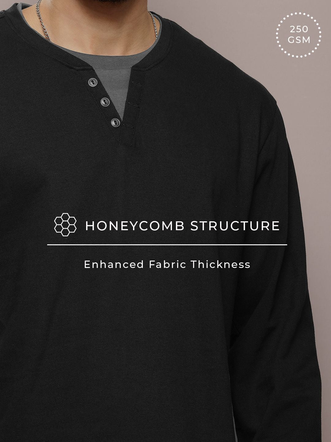 DILLINGER Men Airtex Oversized T-shirt