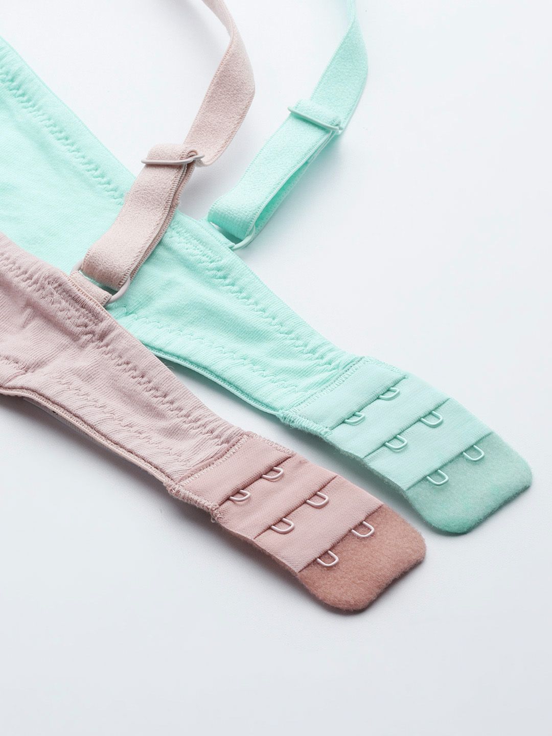 DressBerry Pack of 2 Solid T-Shirt Bra