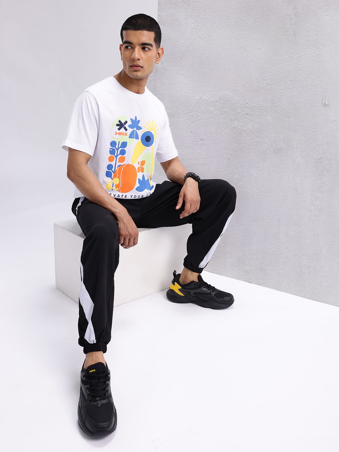 HRX by Hrithik Roshan Printed Lifestyle T-shirt