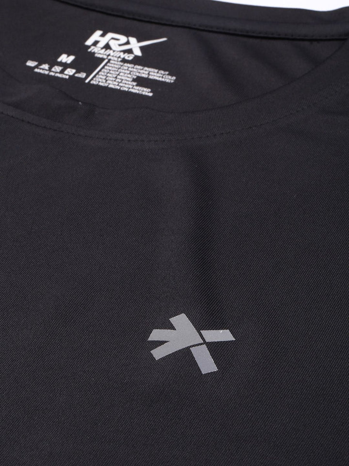 HRX by Hrithik Roshan Men Alphanumeric Back Print Rapid-Dry Training T-shirt