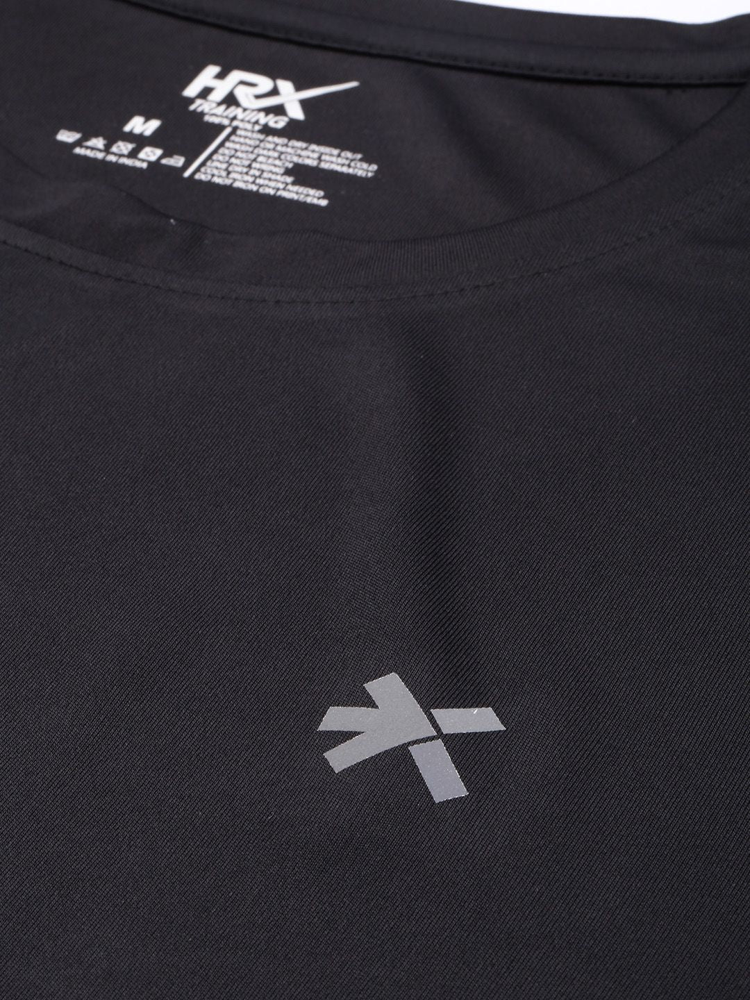 HRX by Hrithik Roshan Men Alphanumeric Back Print Rapid-Dry Training T-shirt