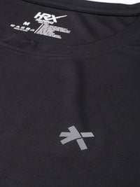 HRX by Hrithik Roshan Men Alphanumeric Back Print Rapid-Dry Training T-shirt