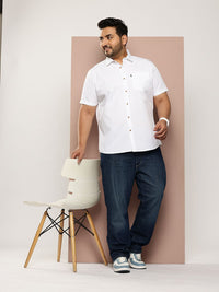 Thomas Scott Relaxed Spread Collar Slim Fit Pure Cotton Shirt