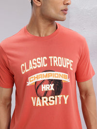 HRX by Hrithik Roshan Typography Print Round-Neck Lifestyle T-shirt