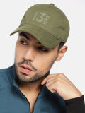 HRX by Hrithik Roshan Unisex Olive Green Cotton Baseball Cap