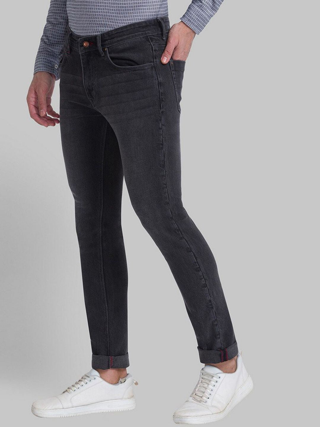 Raymond Men Slim Fit Light Fade Jeans