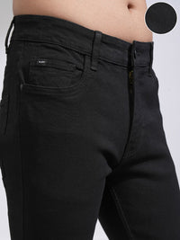 HIGHLANDER Men Black Skinny Fit Stretchable Jeans