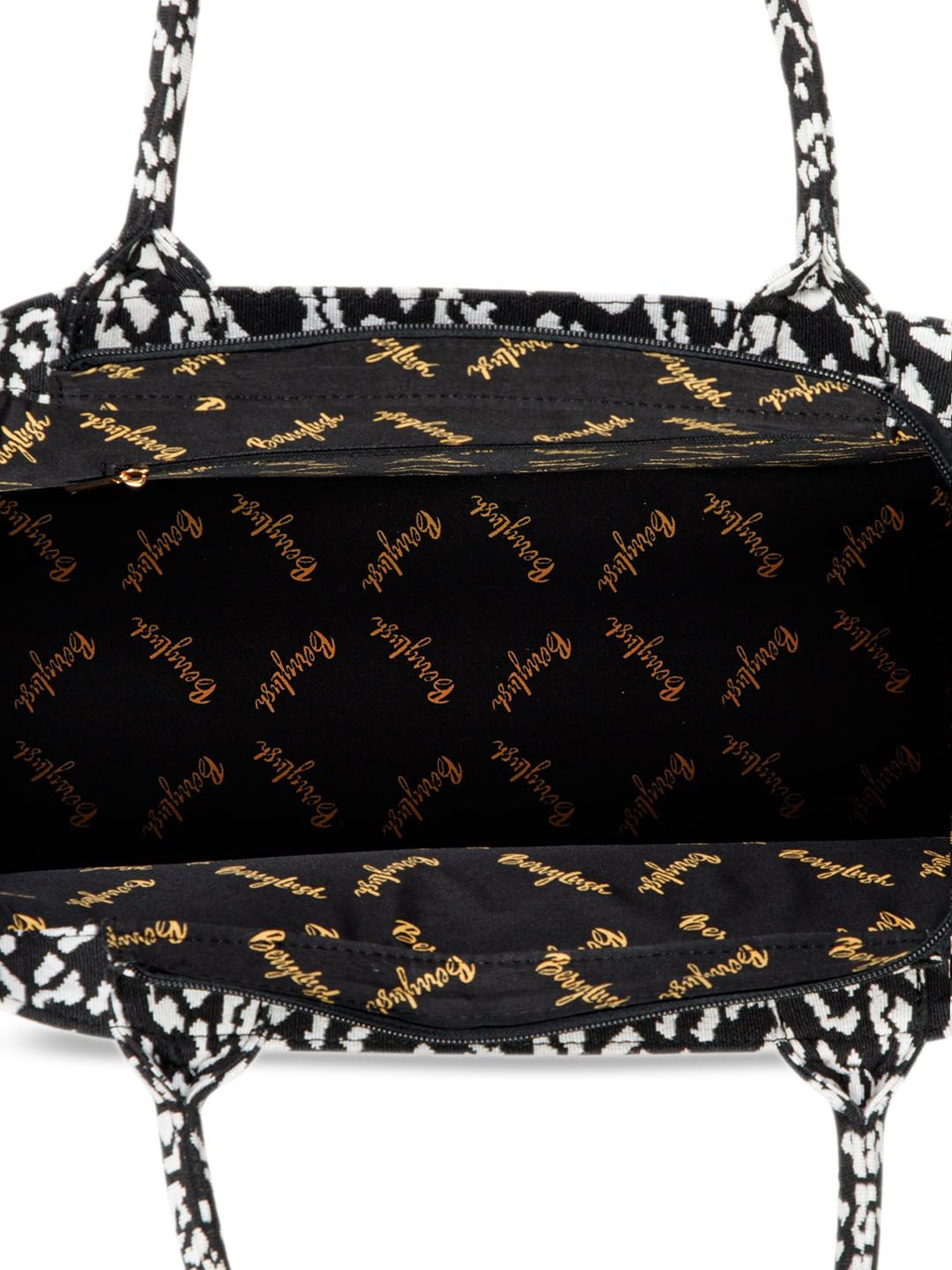 Berrylush Animal Printed Structured Shopper Tote Bag