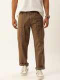 Bene Kleed Men Pure Cotton Relaxed Fit Cotton Cargos Trousers