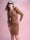DressBerry Ruched Bodycon Dress