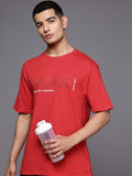 HRX by Hrithik Roshan Round Neck Brand Logo Print Training T-shirt