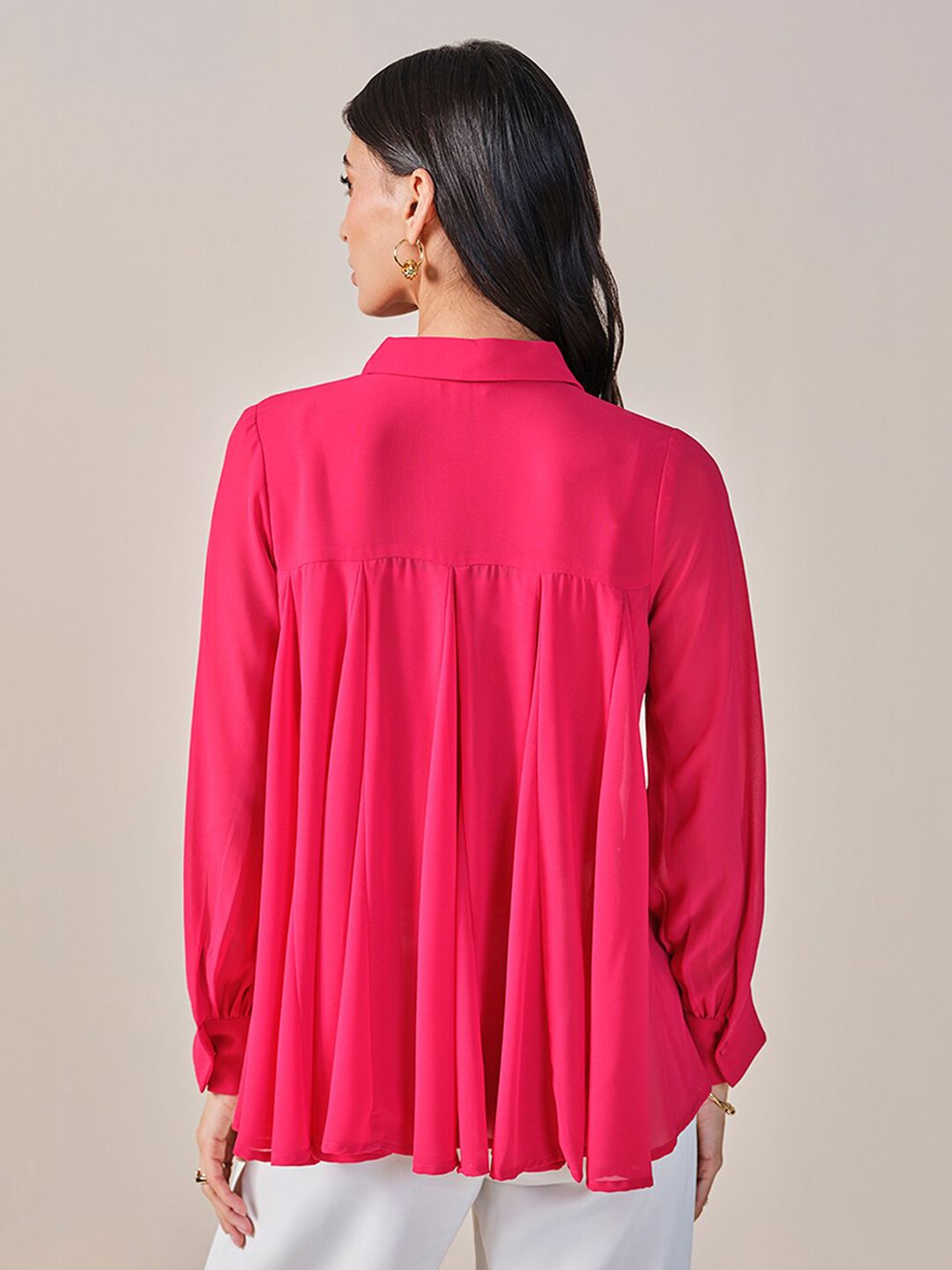 AND Long Sleeves Shirt Style Top