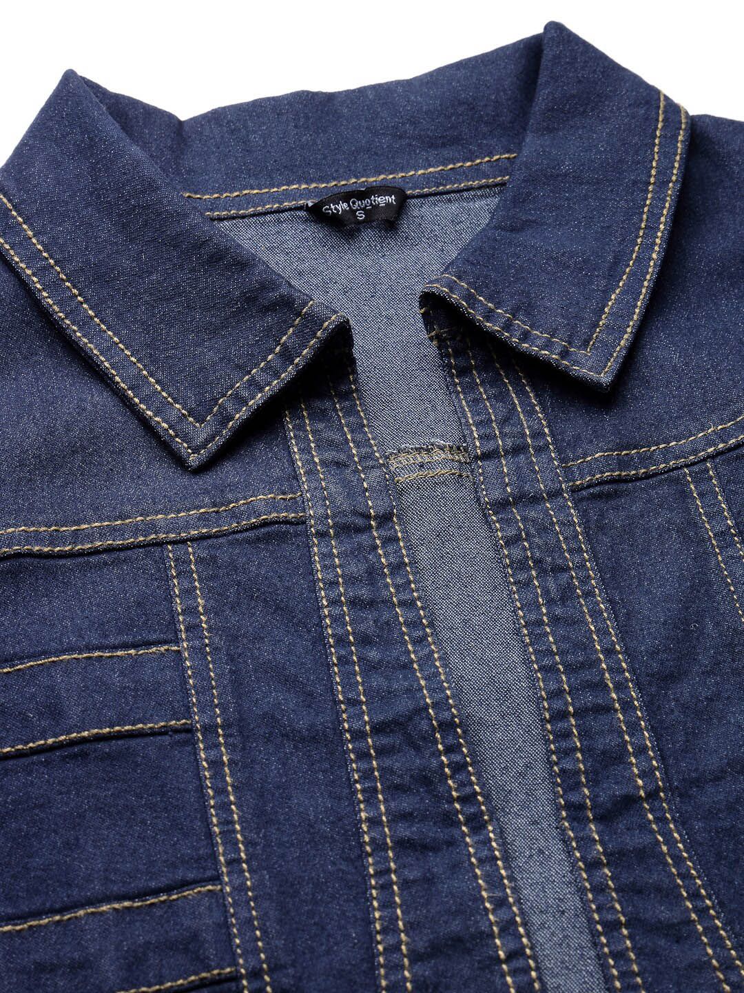 Style Quotient Women Crop Denim Shrug