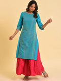 W Women Straight Cotton Kurta