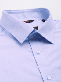 Raymond Self Design Slim Fit Pure Cotton Formal Shirt