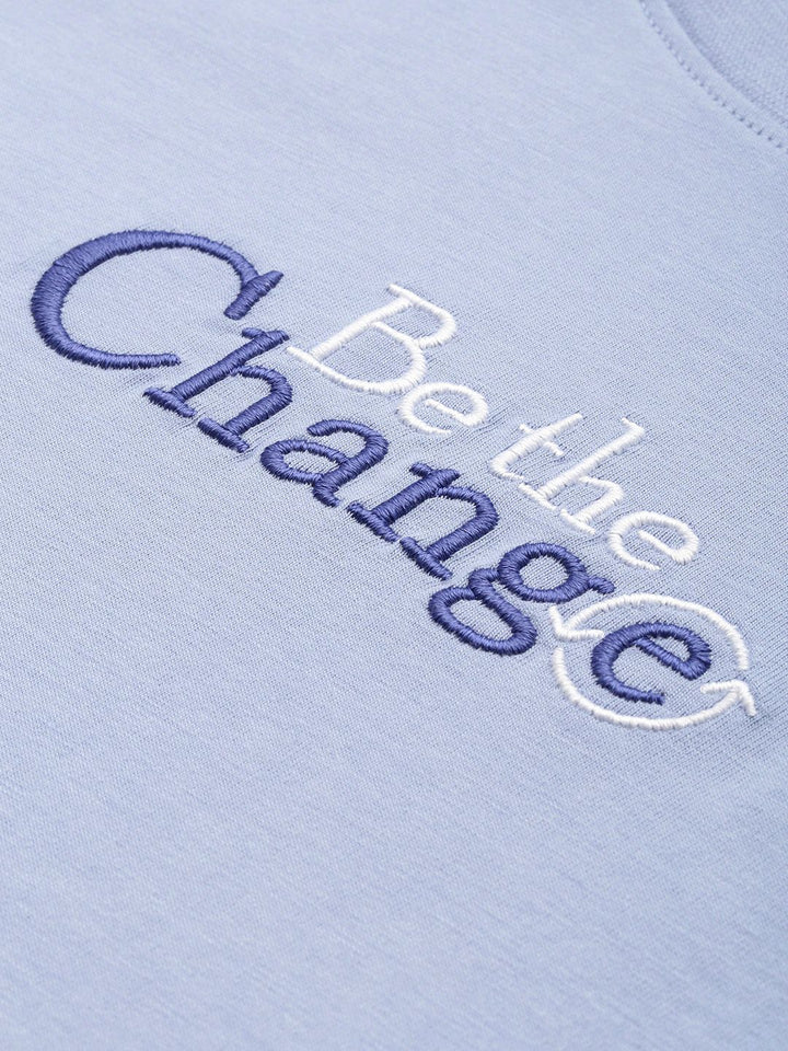 DILLINGER Women Typography Printed Pure Cotton Oversized T-shirt