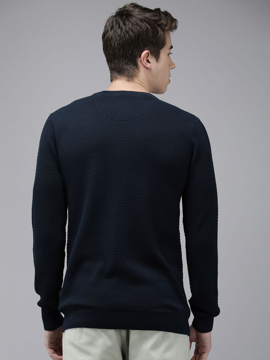 THE BEAR HOUSE Pure Cotton Applique Slim Fit T-shirt