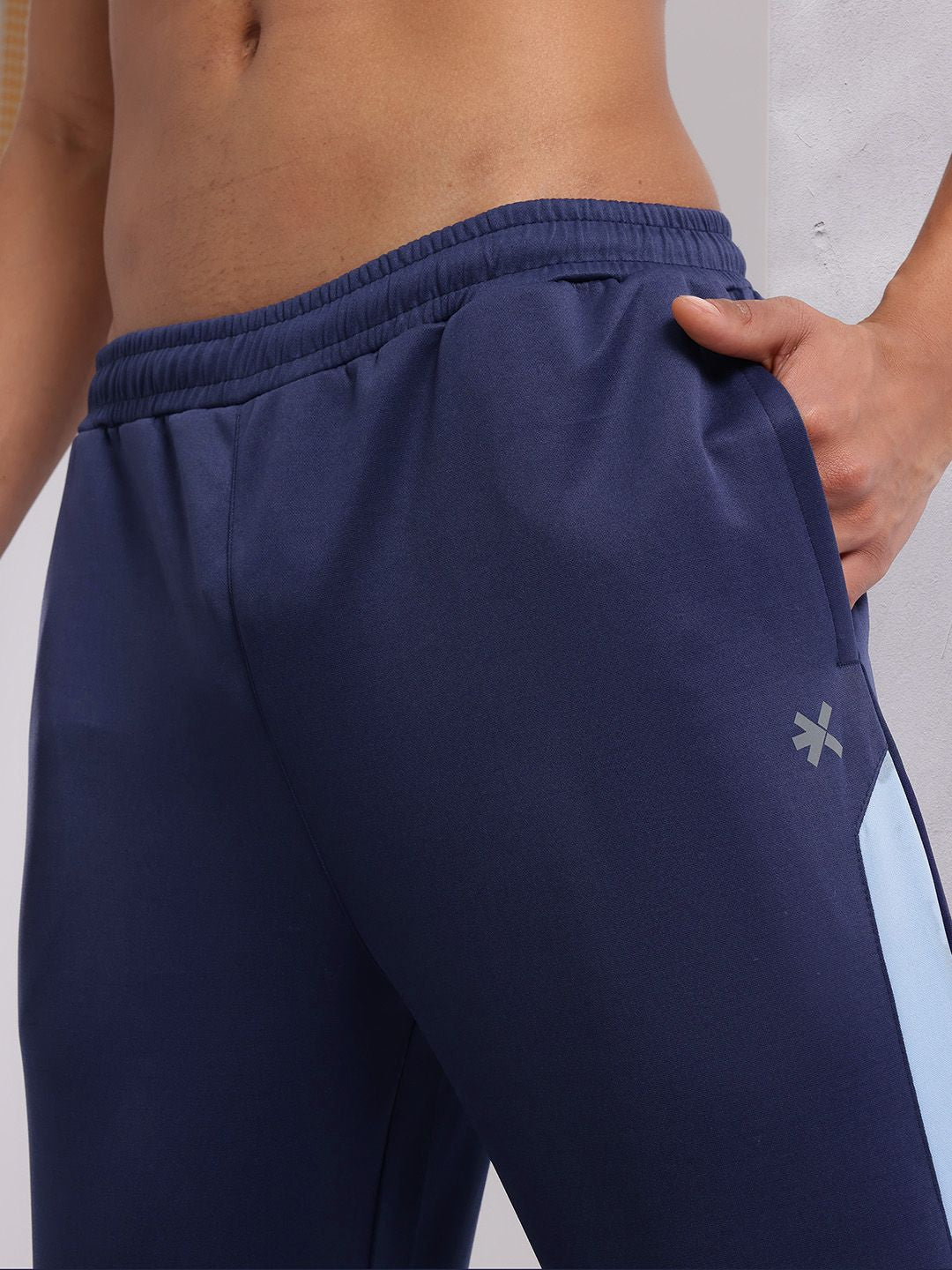 HRX by Hrithik Roshan Men Contrast Taping Rapid-Dry Running Track Pants