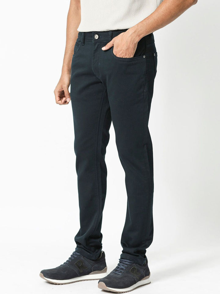 RARE RABBIT Men Essen Slim Fit Mid-Rise Stretchable Jeans