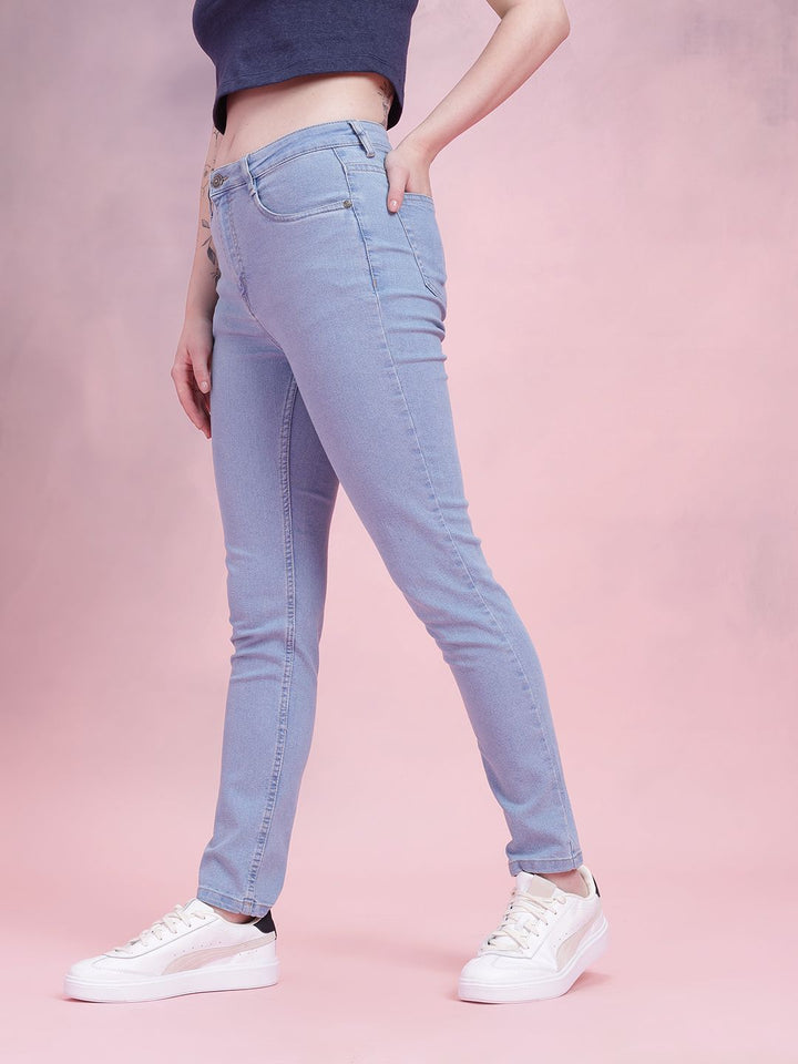 DressBerry Women Mid-Rise Slim Fit Stretchable Jeans