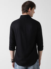 VASTRADO Men Solid Slim Fit Casual Shirt
