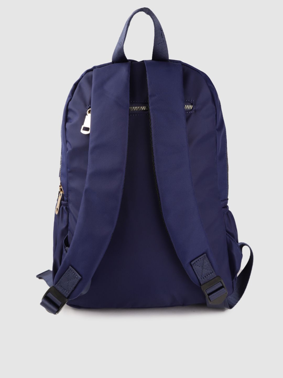 Lino Perros Women Navy Blue Solid Backpack