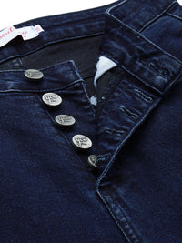 all about you Women Barrel Fit Mid-Rise Stretchable Jeans