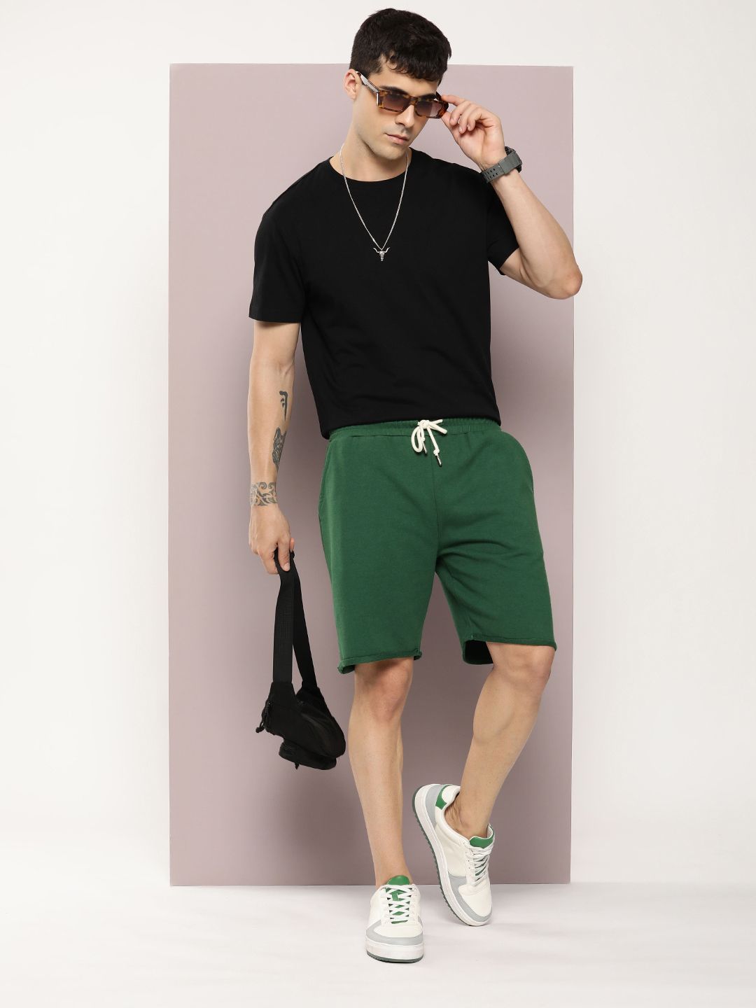 DILLINGER Men Solid Regular Fit Shorts