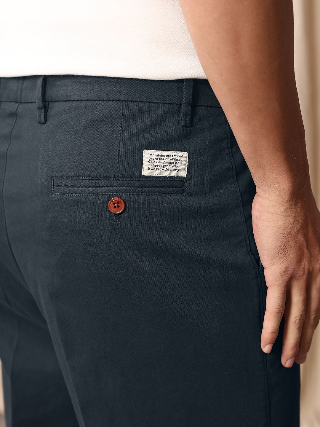 Mr Bowerbird Men Oversized Fit Pleated Trousers