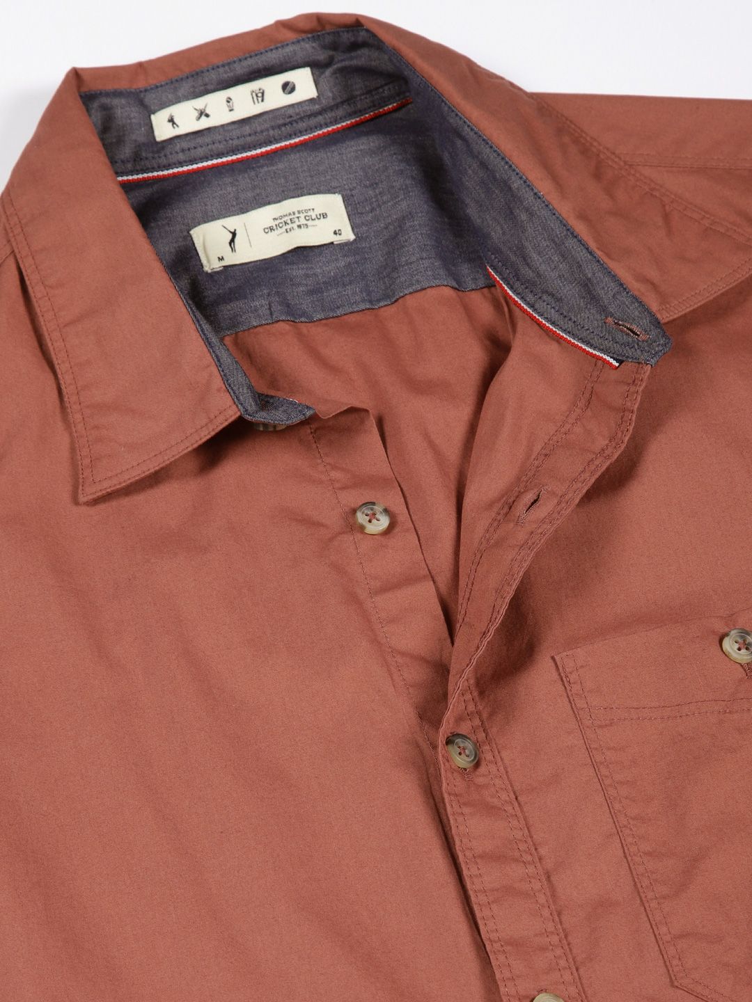 Thomas Scott Men Premium Opaque Casual Shirt