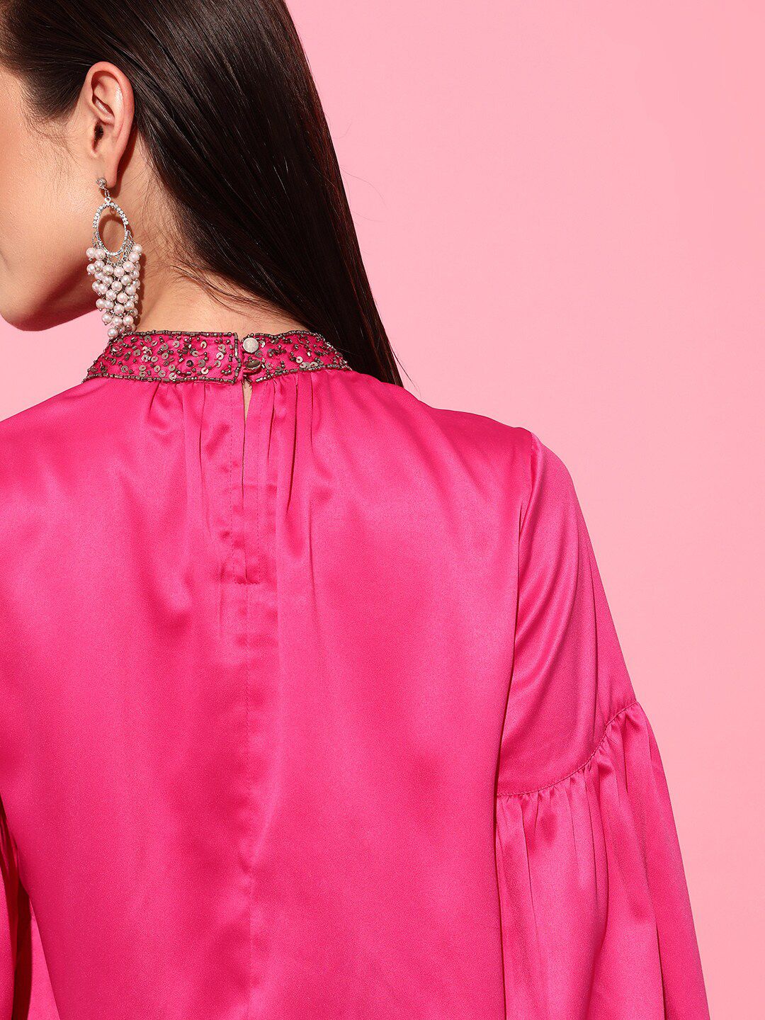 STREET 9 Fuchsia Solid Top