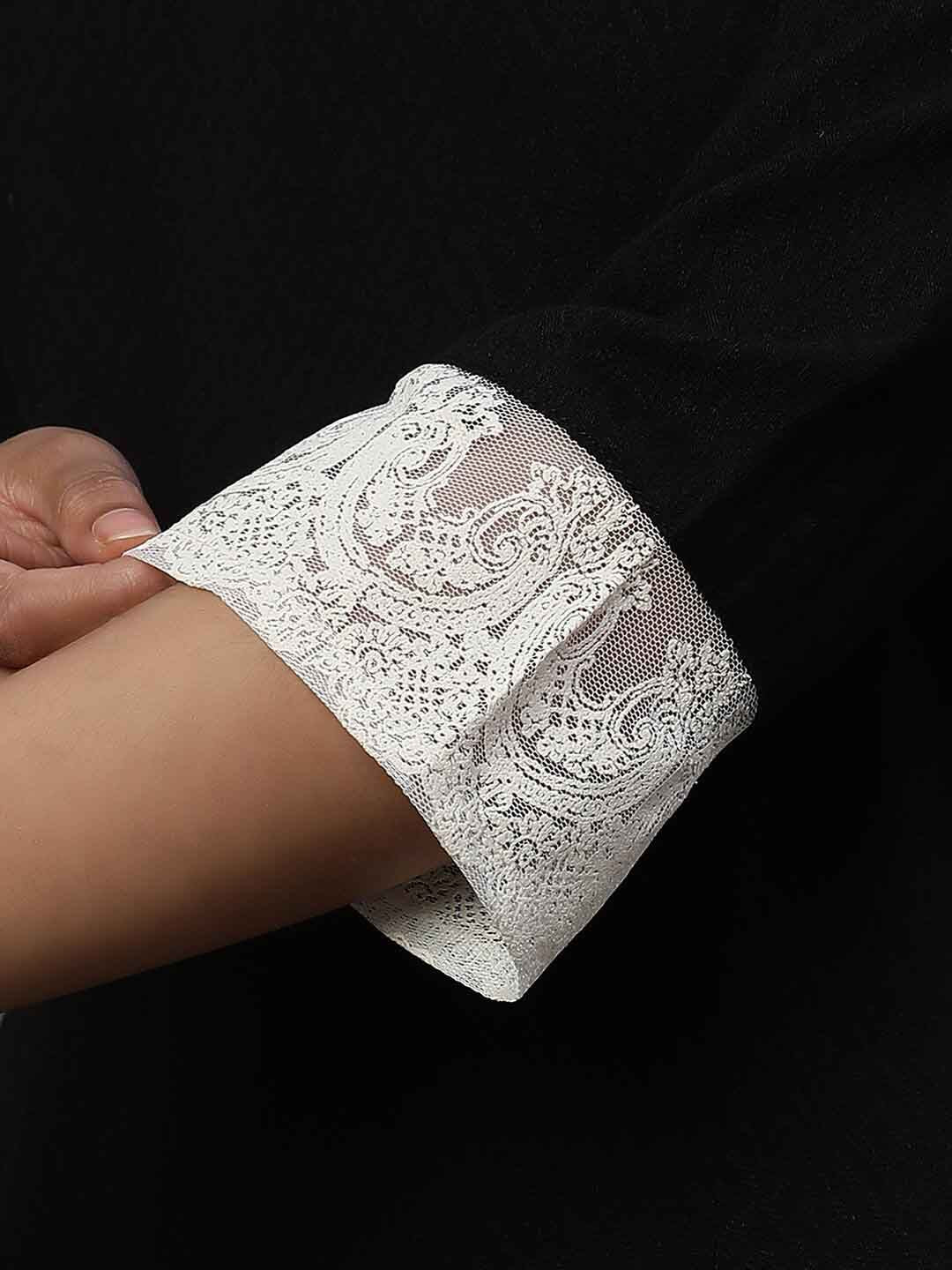 AURELIA Keyhole Neck A-Line Kurti