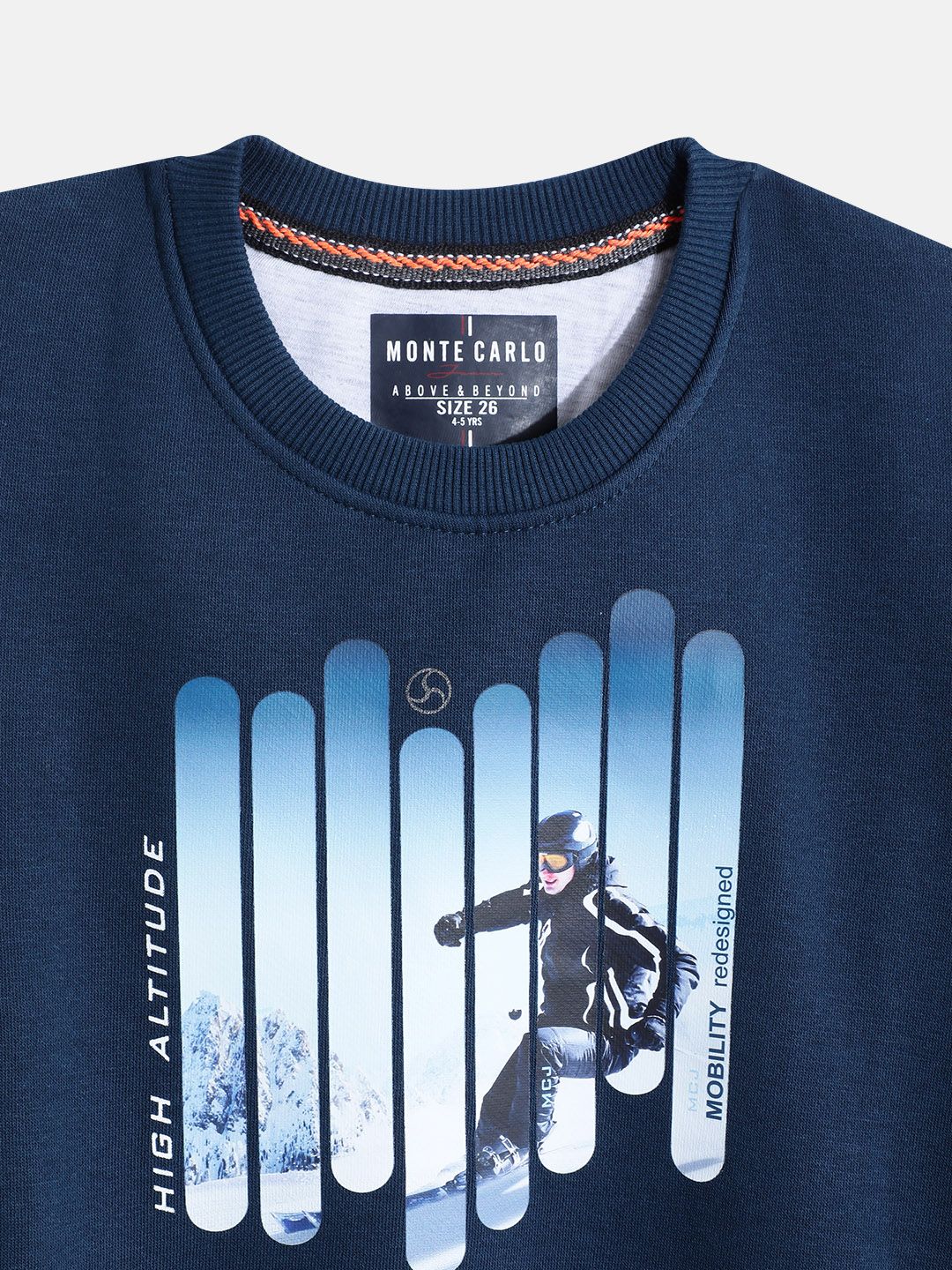 Monte Carlo Boys Printed Sweatshirt