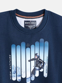 Monte Carlo Boys Printed Sweatshirt