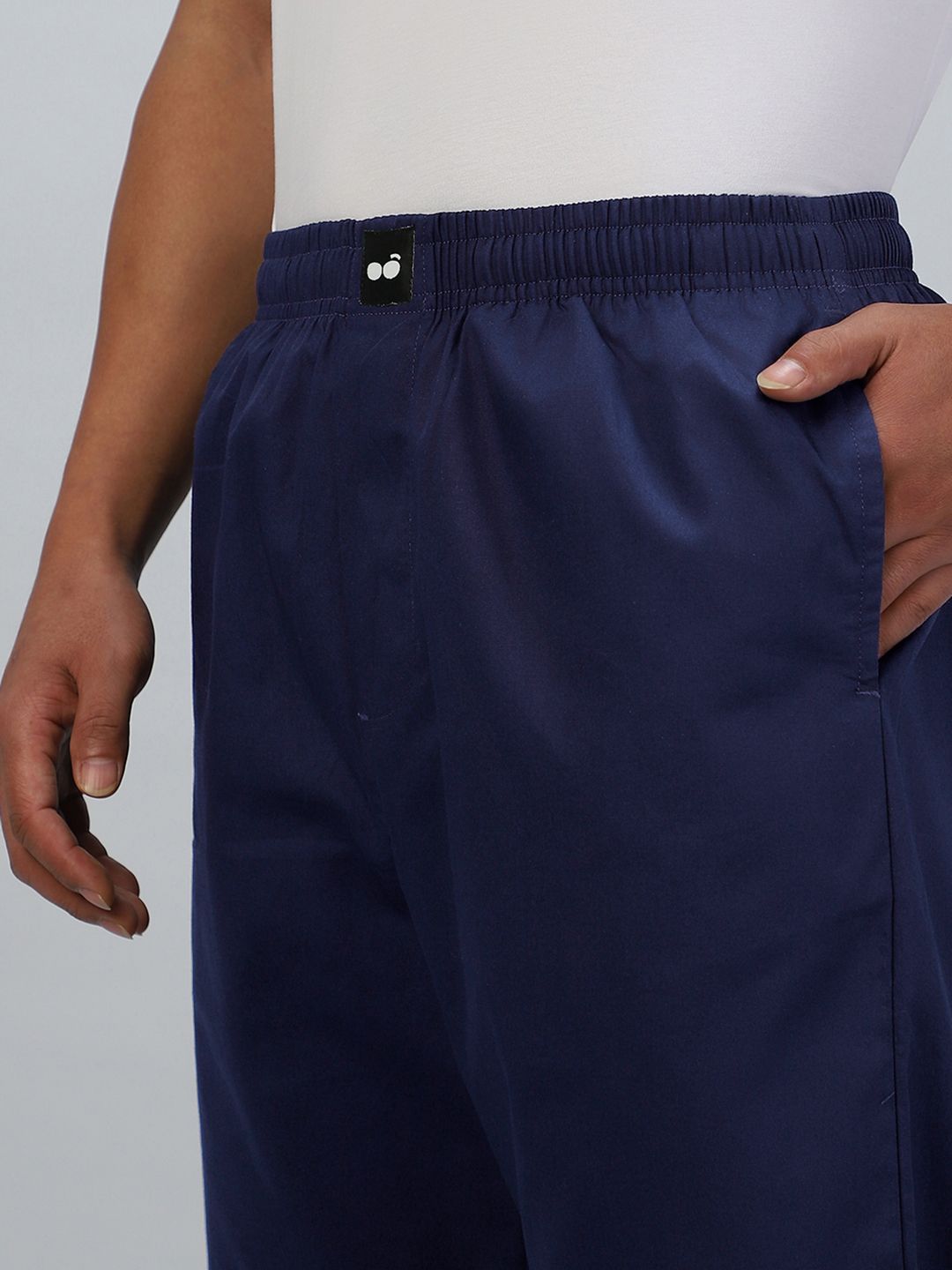 Bewakoof Men Navy Blue Pyjamas