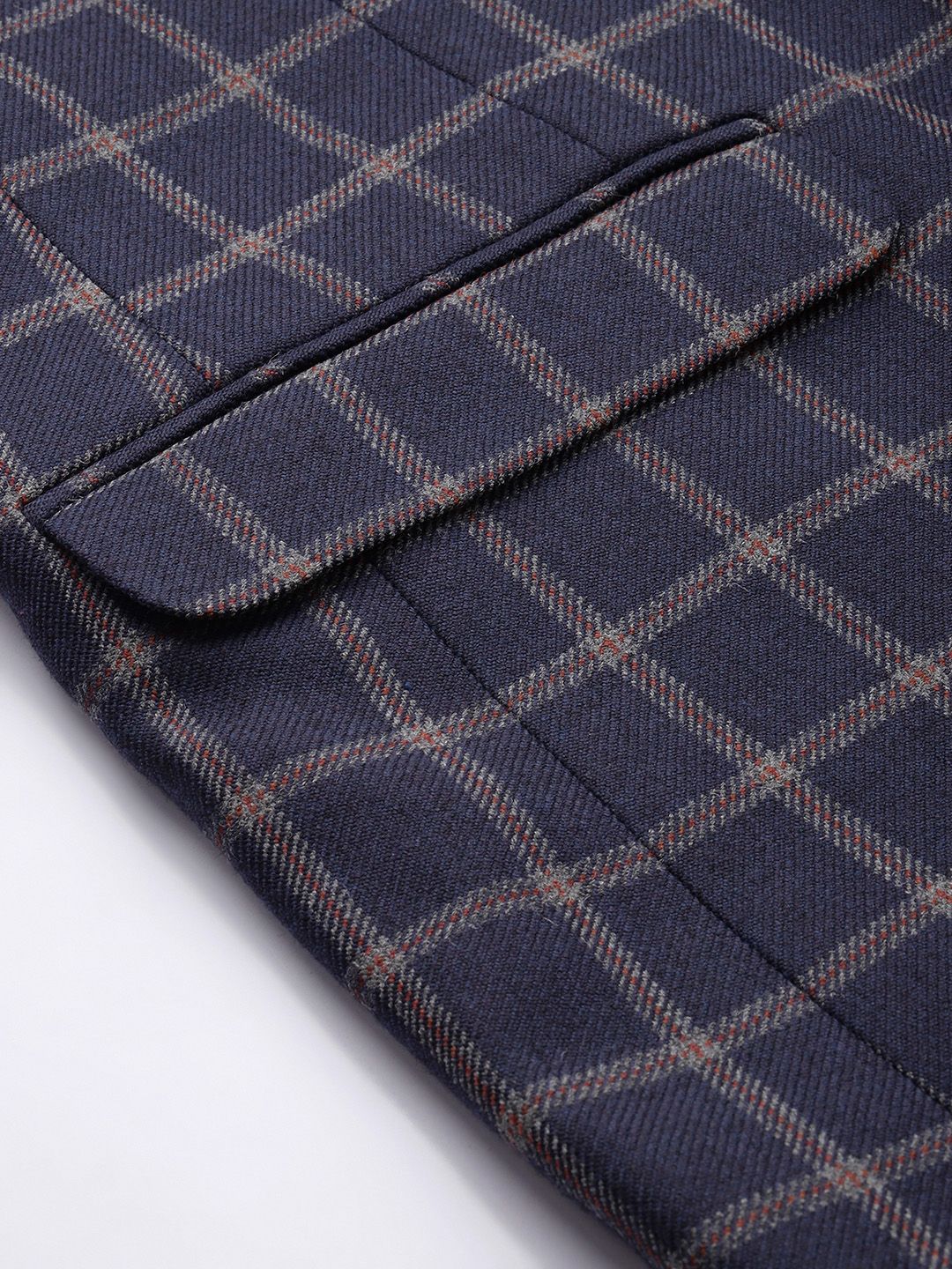 Park Avenue Checked Formal Blazer