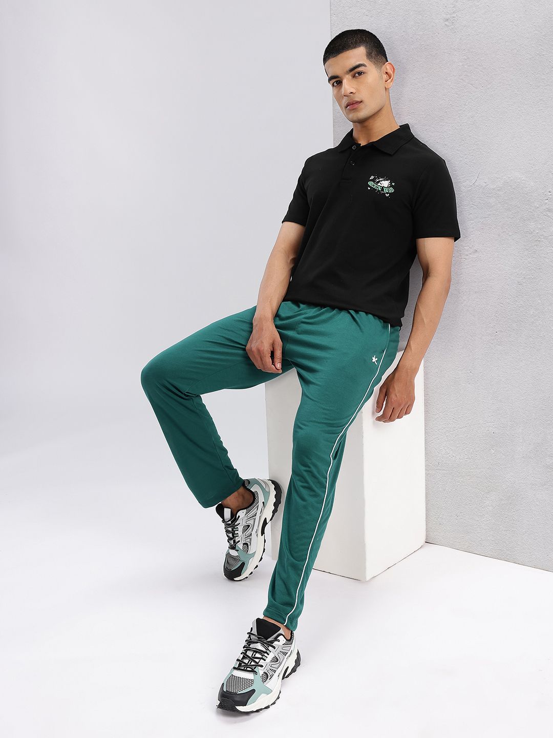 HRX by Hrithik Roshan Polo Collar Lifestyle T-shirt