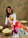 Indo Era Women Floral Printed Regular Kurta with Trousers