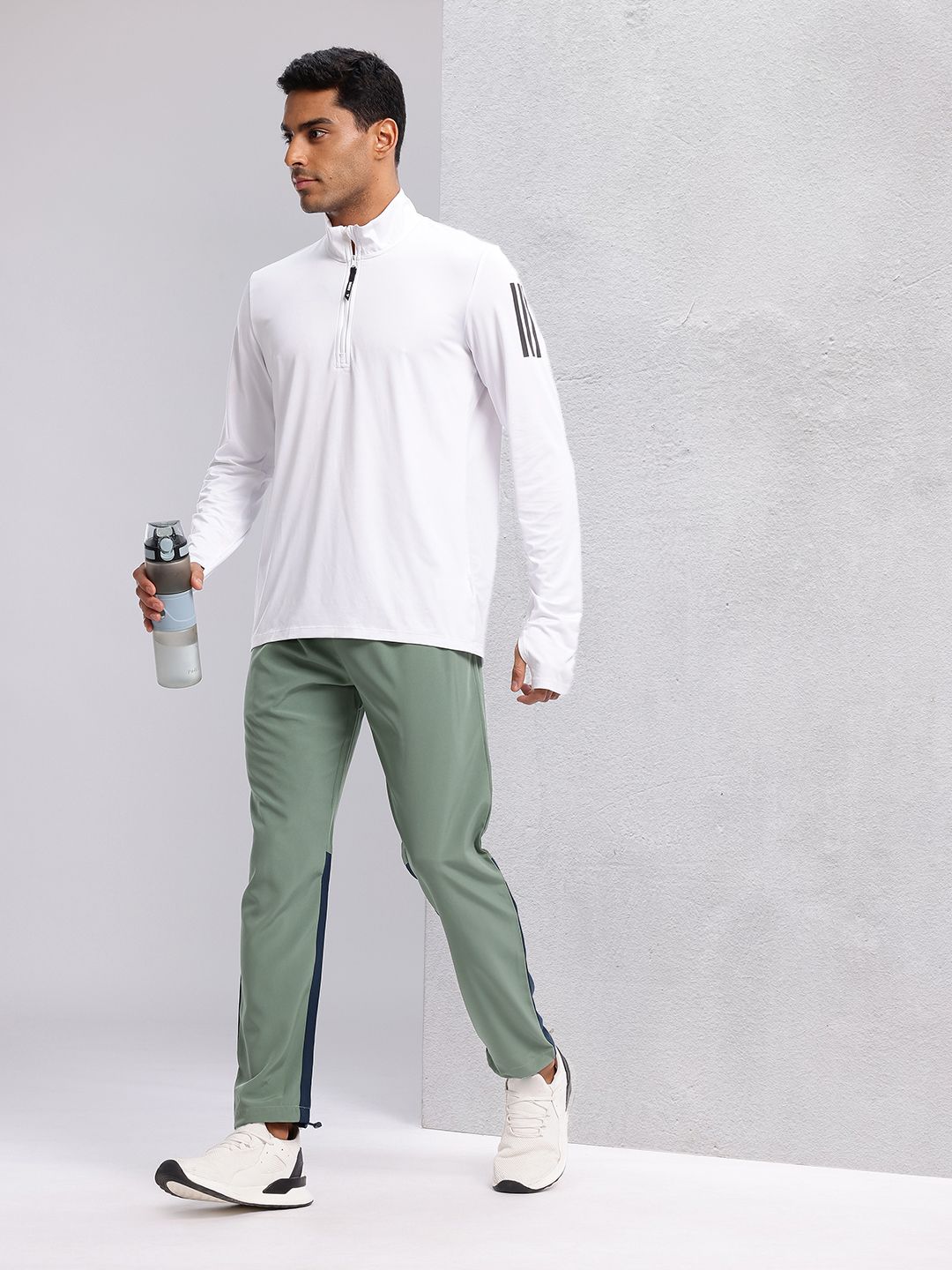 HRX by Hrithik Roshan Men Contrast Panel Running Joggers