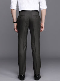 Raymond Men Mid-Rise Slim Fit Trousers