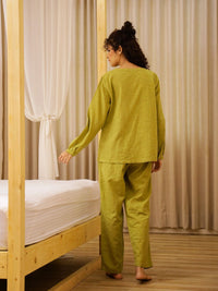 SANSKRUTIHOMES Women Pure Cotton Night suit