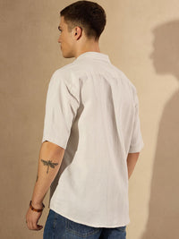 DENNISON Men Smart Oversized Casual Shirt