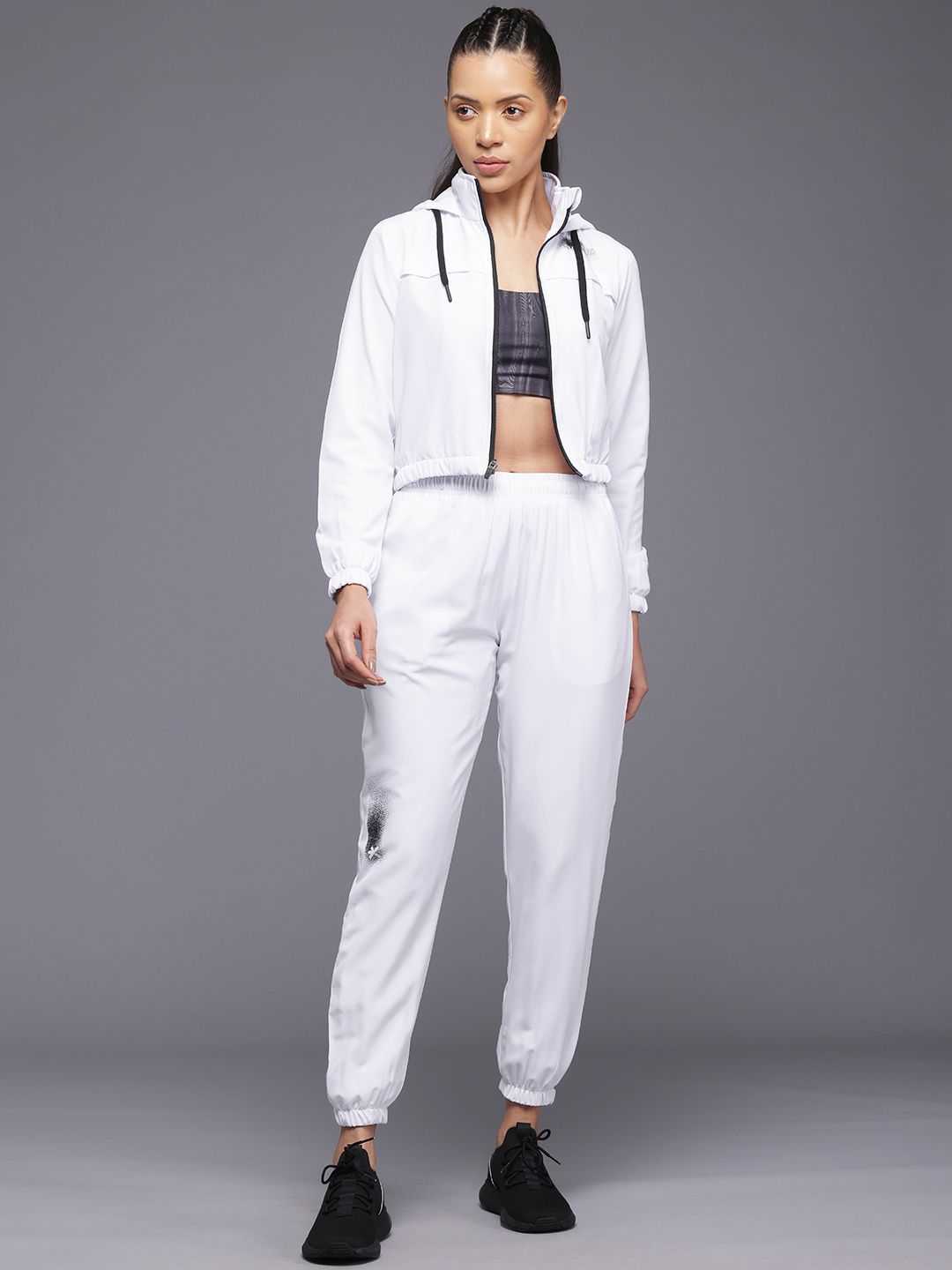 HRX by Hrithik Roshan Hooded Running Tracksuits