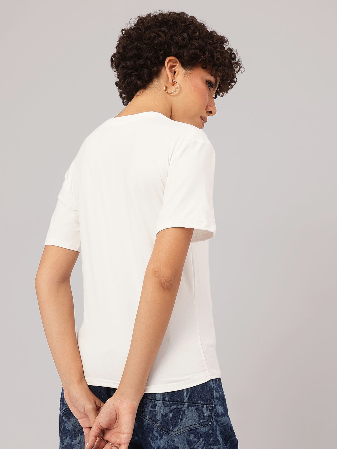 DressBerry Basics Core Printed T-shirt