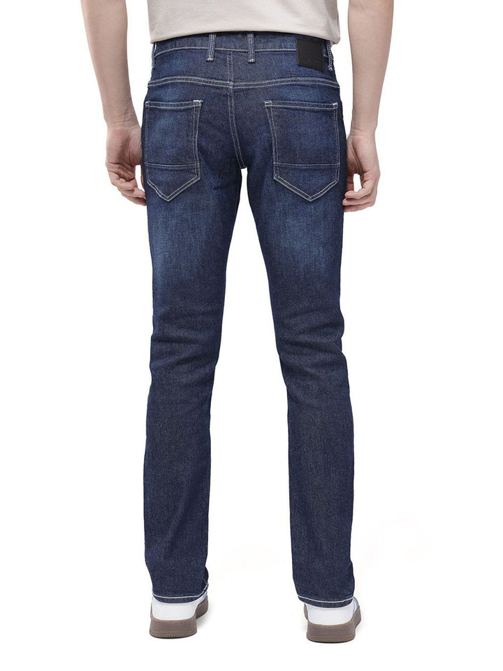 RARE RABBIT Men Comfort Mid-Rise Regular Fit Stretchable Jeans