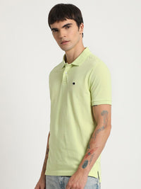 THE BEAR HOUSE Polo Collar Slim Fit Cotton T-shirt