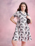 DressBerry Printed Shirt Dress