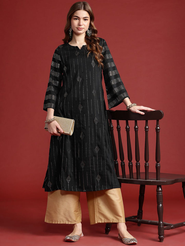 Anouk Tyohaar Collection Embellished Flared Sleeves Kurta