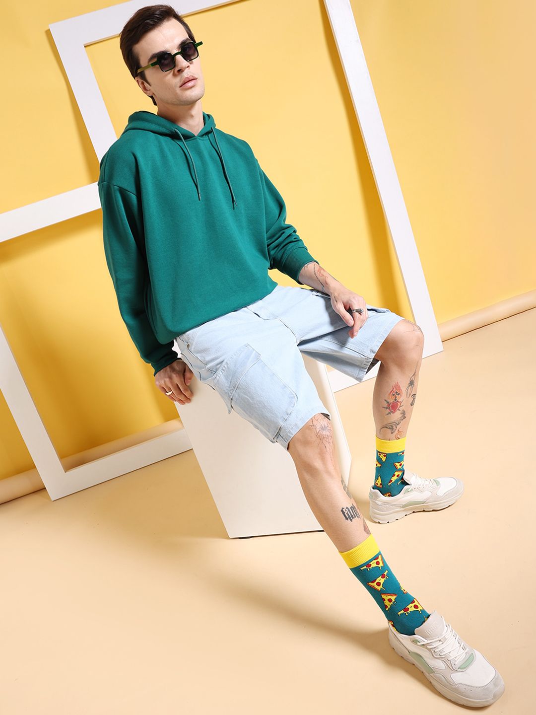 Seluar pendek Kargos Cotton Mid Garage CO